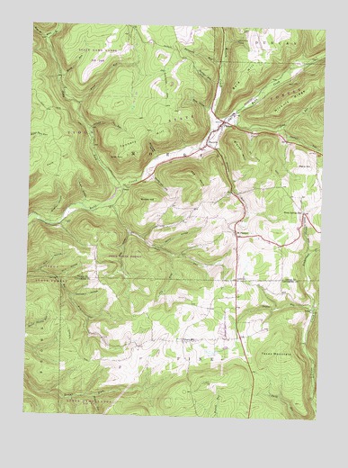 Morris, PA USGS Topographic Map