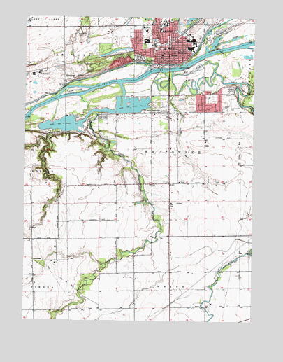 Morris, IL USGS Topographic Map
