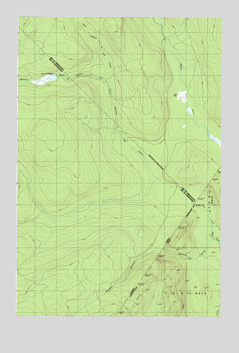 Morrison Brook, ME USGS Topographic Map