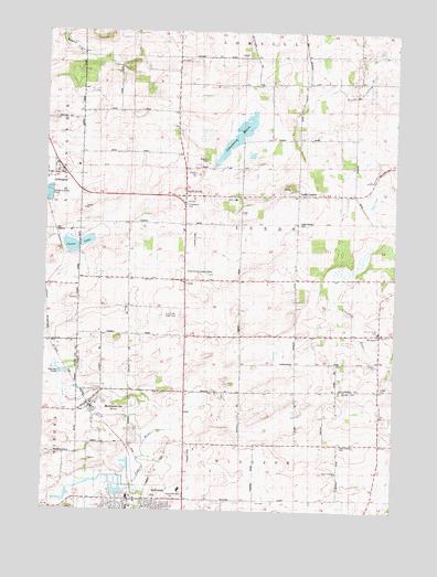 Morrisonville, WI USGS Topographic Map