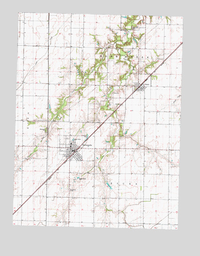 Morrisonville, IL USGS Topographic Map