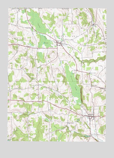 Morrisville, NY USGS Topographic Map