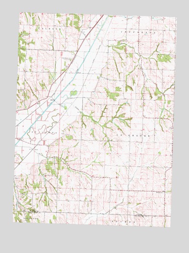 Beebeetown, IA USGS Topographic Map