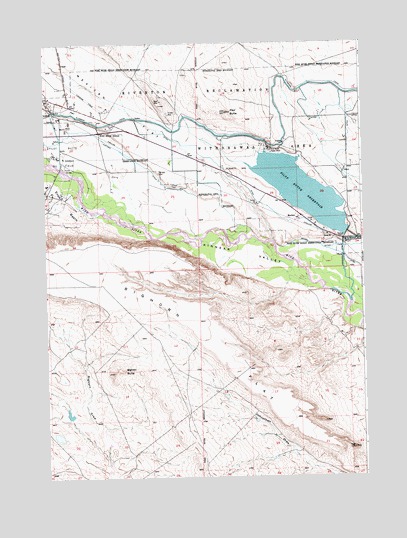 Morton, WY USGS Topographic Map