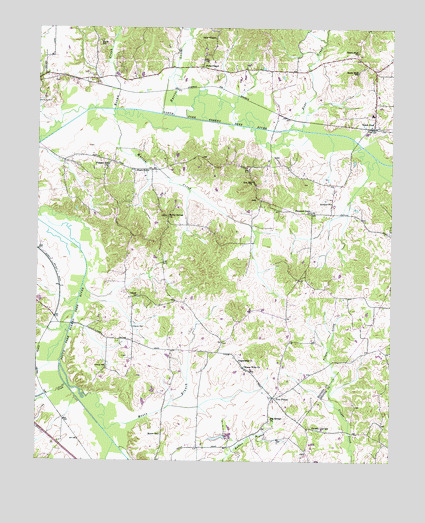 Beech Bluff, TN USGS Topographic Map