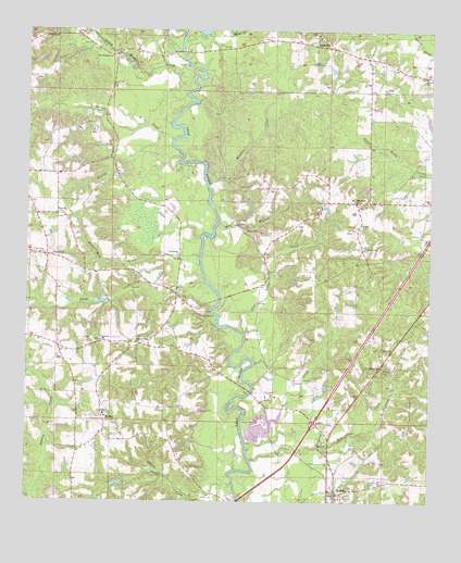 Moselle, MS USGS Topographic Map