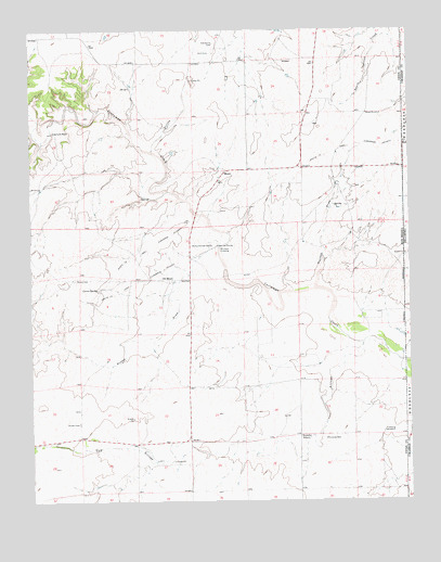 Moses, NM USGS Topographic Map