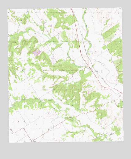Mosheim, TX USGS Topographic Map