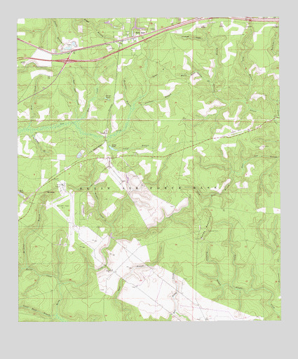 Mossy Head, FL USGS Topographic Map
