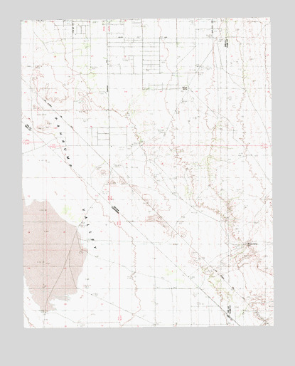 Mound Spring, NV USGS Topographic Map