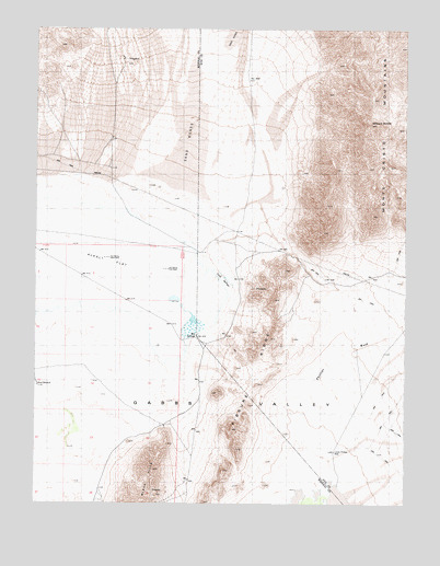 Mount Annie, NV USGS Topographic Map