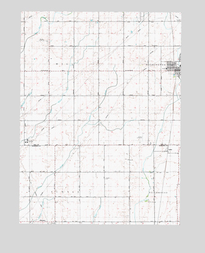 Beecher West, IL USGS Topographic Map