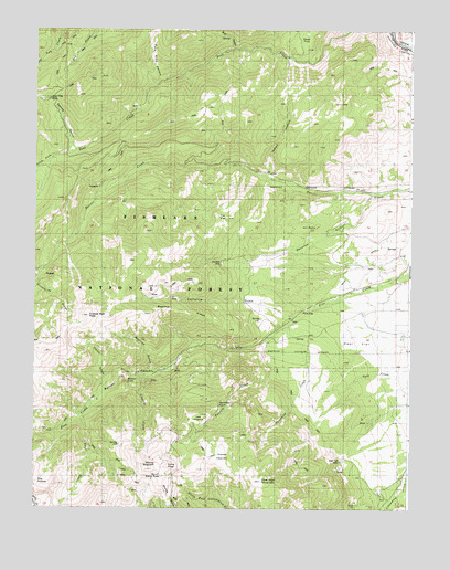 Mount Brigham, UT USGS Topographic Map