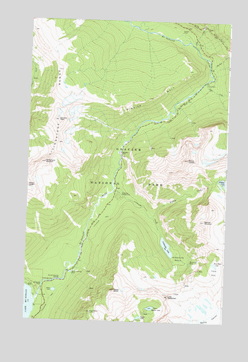 Mount Cannon, MT USGS Topographic Map