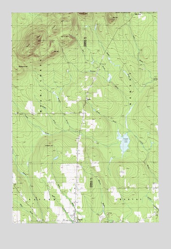 Mount Chase, ME USGS Topographic Map