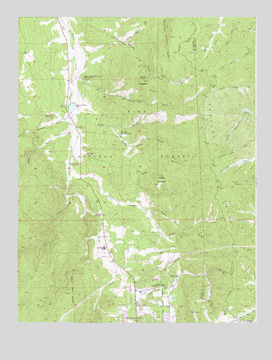 Mount Deception, CO USGS Topographic Map