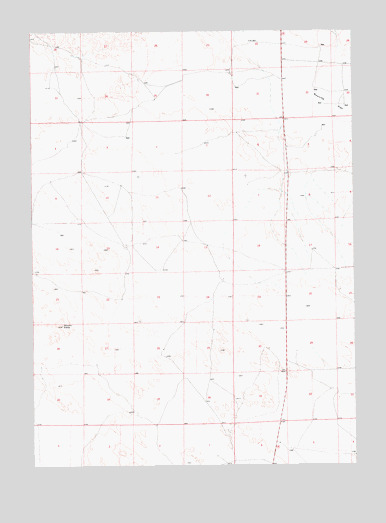 Mount Edna, NE USGS Topographic Map