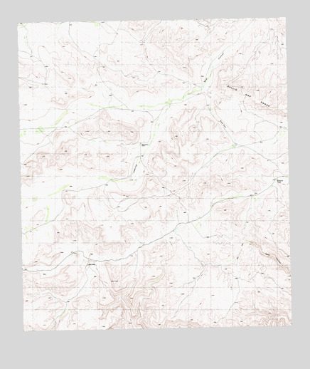 Beef Gap, TX USGS Topographic Map