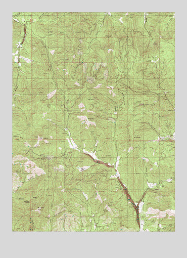 Mount Isabelle, OR USGS Topographic Map