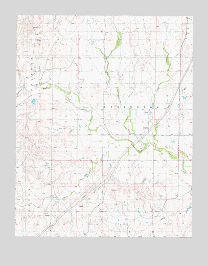 Mount Jesus, KS USGS Topographic Map