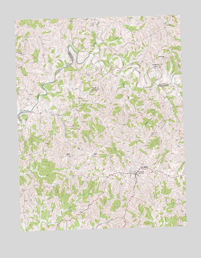 Mount Olivet, KY USGS Topographic Map