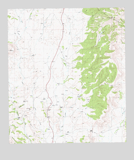 Mount Ord, TX USGS Topographic Map