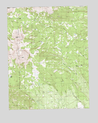 Mount Peale, UT USGS Topographic Map