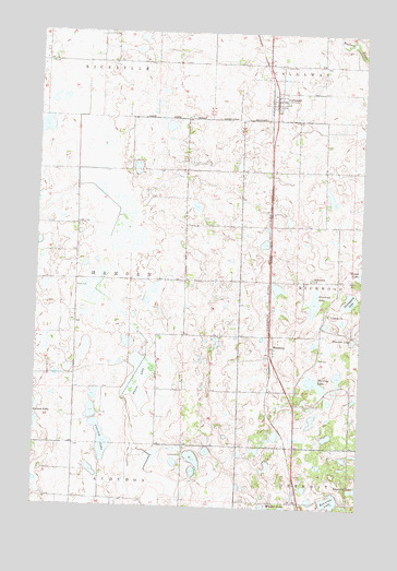 Callaway, MN USGS Topographic Map
