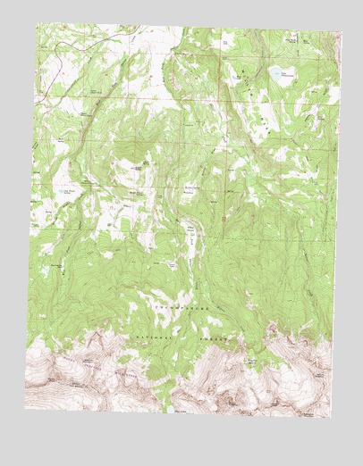 Mount Sneffels, CO USGS Topographic Map