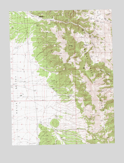 Mount Taylor, NV USGS Topographic Map