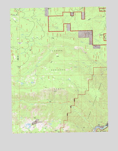 Belden, CA USGS Topographic Map