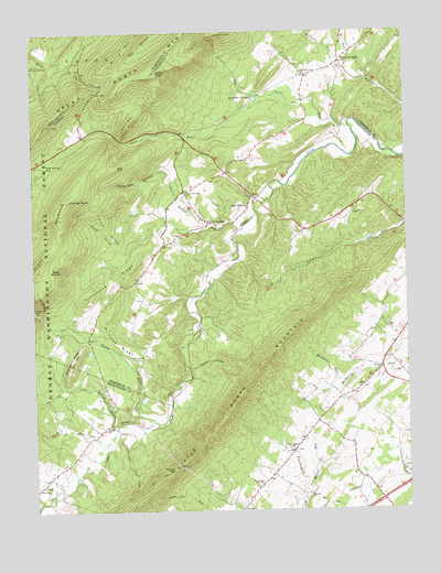 Mountain Falls, VA USGS Topographic Map