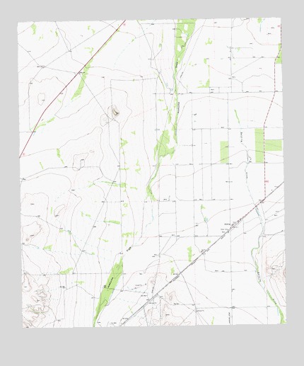 Belding, TX USGS Topographic Map