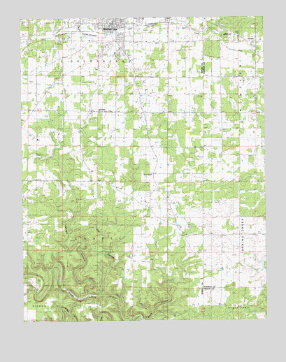 Mountain View, MO USGS Topographic Map