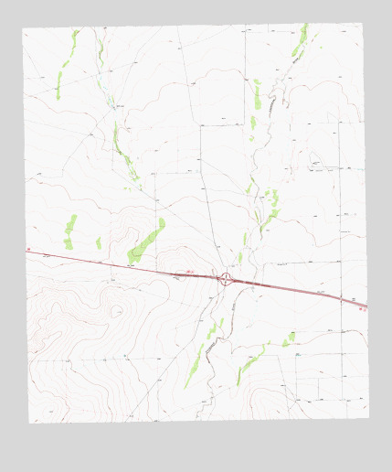 Belding NW, TX USGS Topographic Map