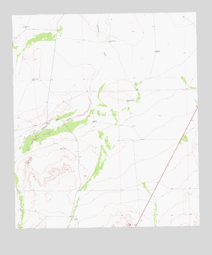 Belding SW, TX USGS Topographic Map