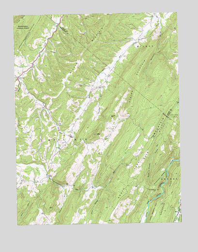 Mozer, WV USGS Topographic Map