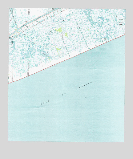 Mud Lake, TX USGS Topographic Map