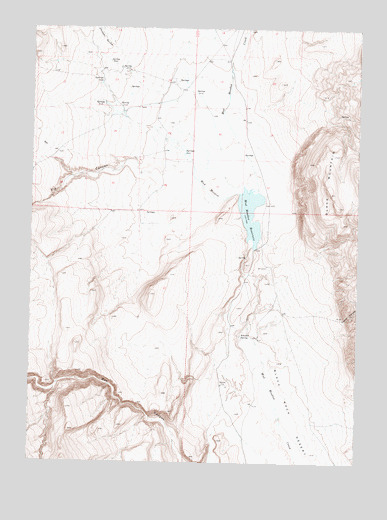 Mud Meadow, NV USGS Topographic Map