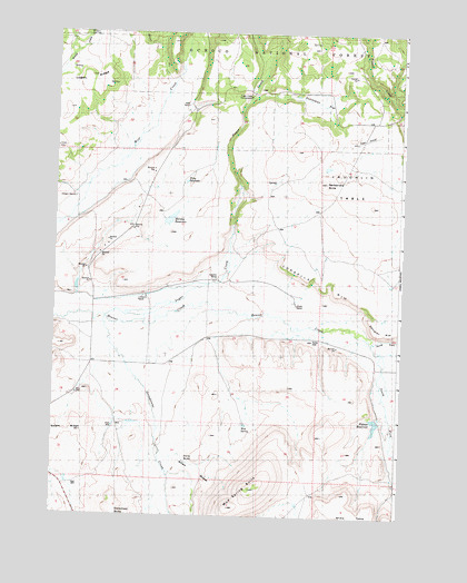 Mud Spring, OR USGS Topographic Map