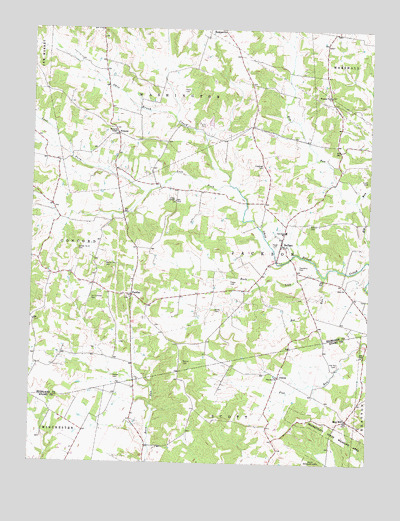 Belfast, OH USGS Topographic Map
