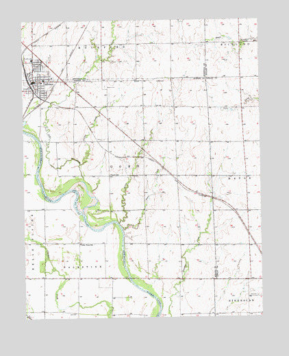 Mulvane, KS USGS Topographic Map