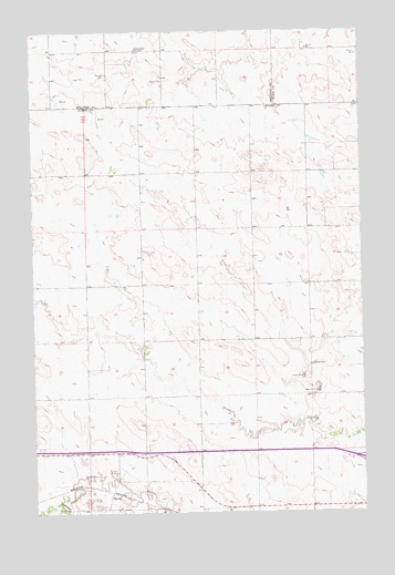 Belfield NE, ND USGS Topographic Map