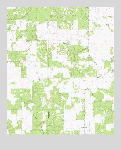 Murray, TX USGS Topographic Map