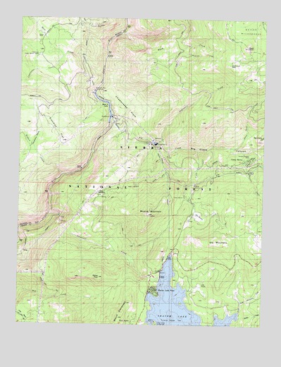 Musick Mountain, CA USGS Topographic Map