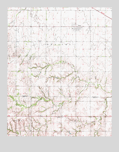 Mutual, OK USGS Topographic Map