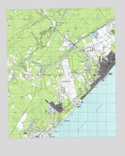 Myrtle Beach, SC USGS Topographic Map