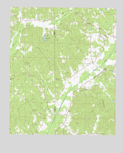 Belk, AL USGS Topographic Map