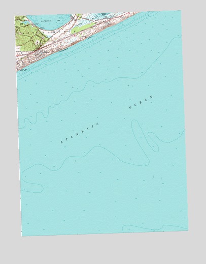 Napeague Beach, NY USGS Topographic Map