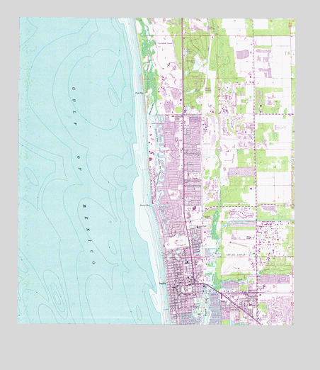 Naples North, FL USGS Topographic Map